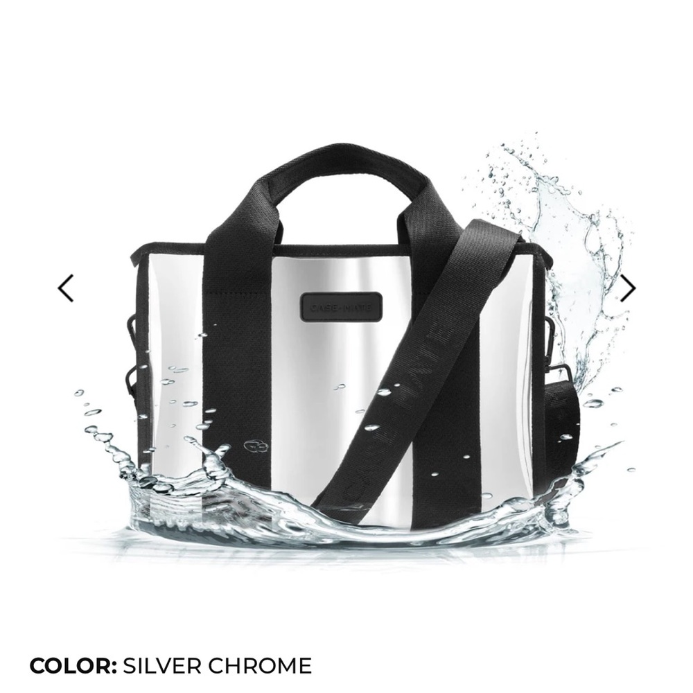 case-mate Reflective Silver Men's Laptop Bag